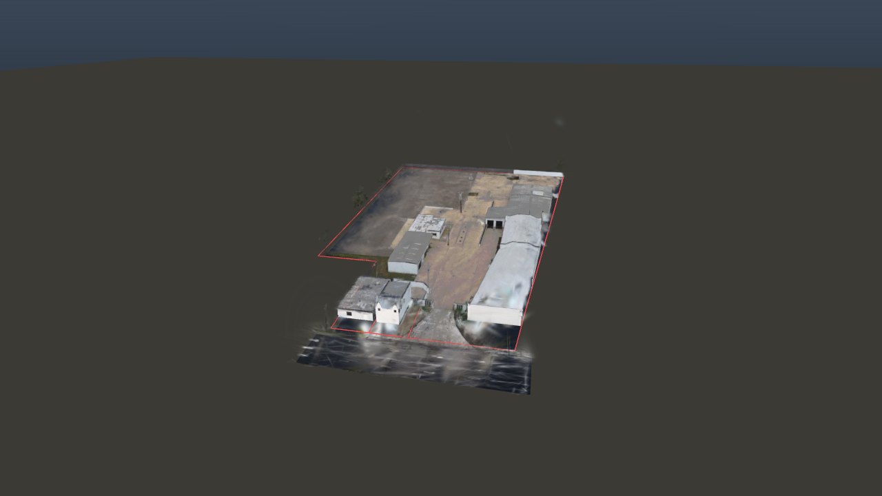 1902 N Water St: aerial 3D overview of the property